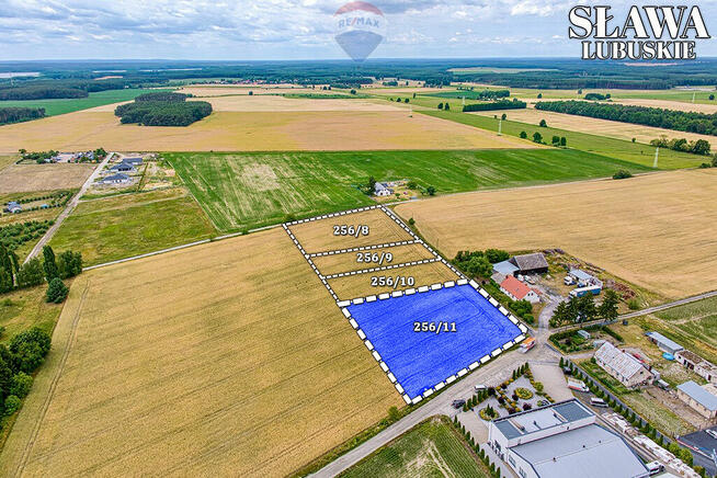 Działka rolna/przemysłowa, pow. 4.372 m², 256/11