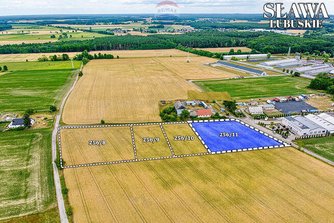 Działka rolna/przemysłowa, pow. 4.372 m², 256/11