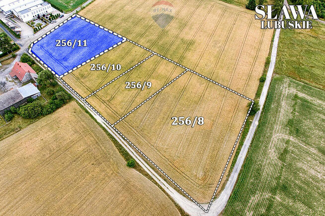 Działka rolna/przemysłowa, pow. 4.372 m², 256/11