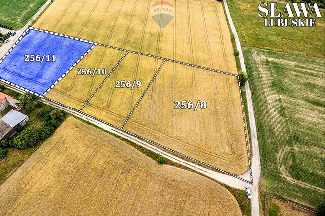 Działka rolna/przemysłowa, pow. 4.372 m², 256/11