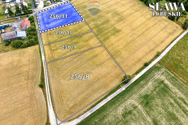 Działka rolna/przemysłowa, pow. 4.372 m², 256/11