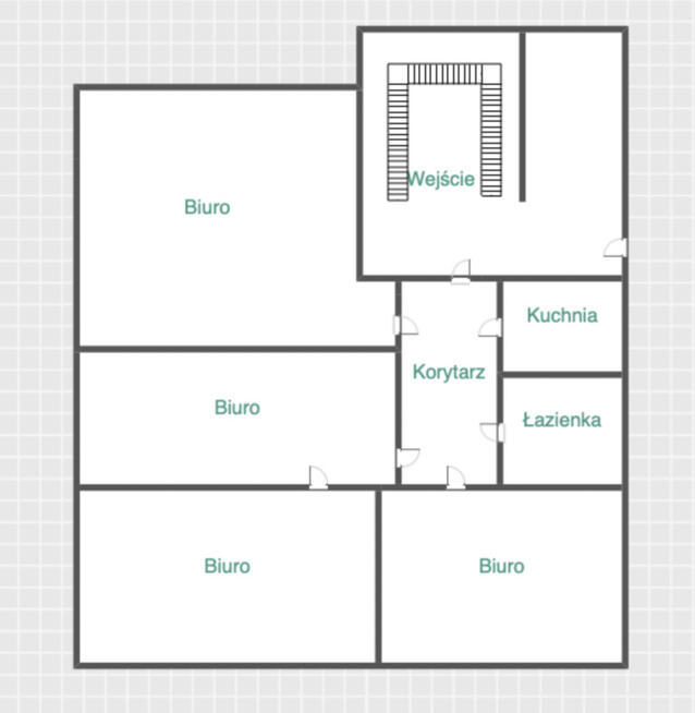 Do wynajęcia biuro 79 m – Rzeszów, ul. Podkarpacka