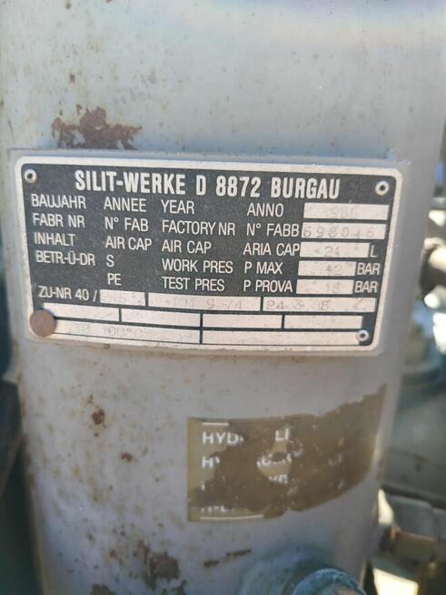 Piaskarka ze sprężarka