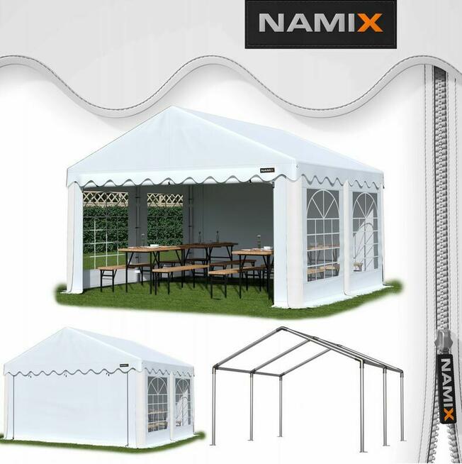 Namiot BASIC 4x4 imprezowy handlowy ogrodowy eventowy PE 240
