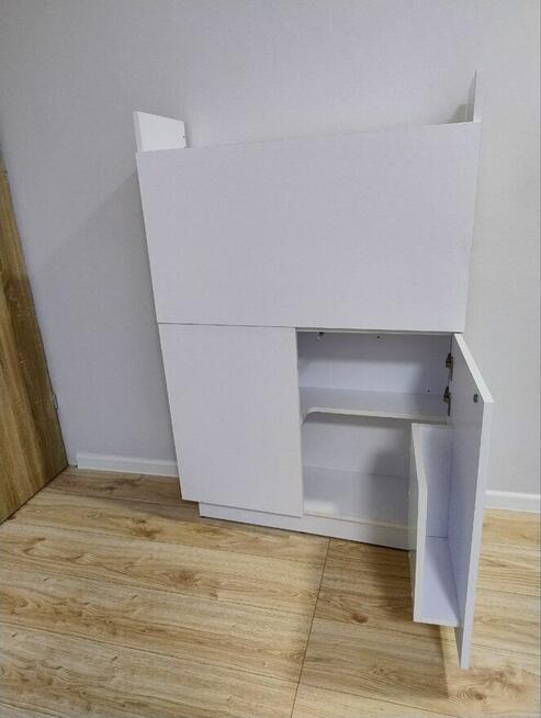 Rozkładane biurko z szafką