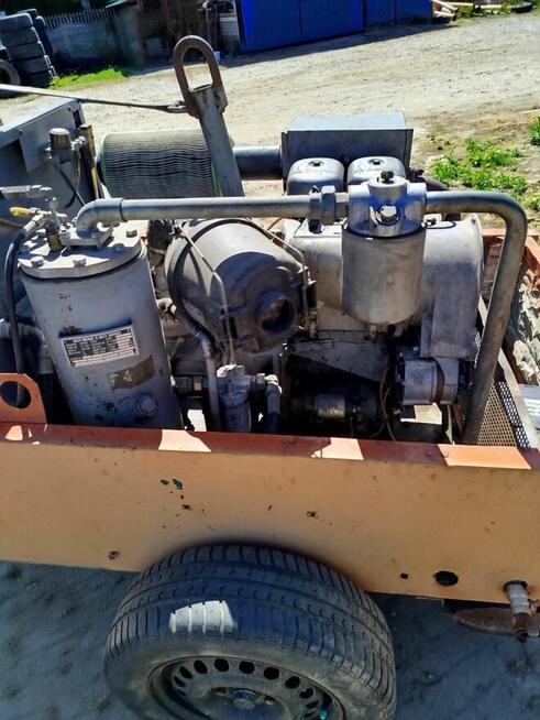 Piaskarka ze sprężarka