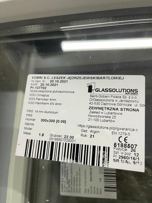 Sprzedam okna plastik 300*300