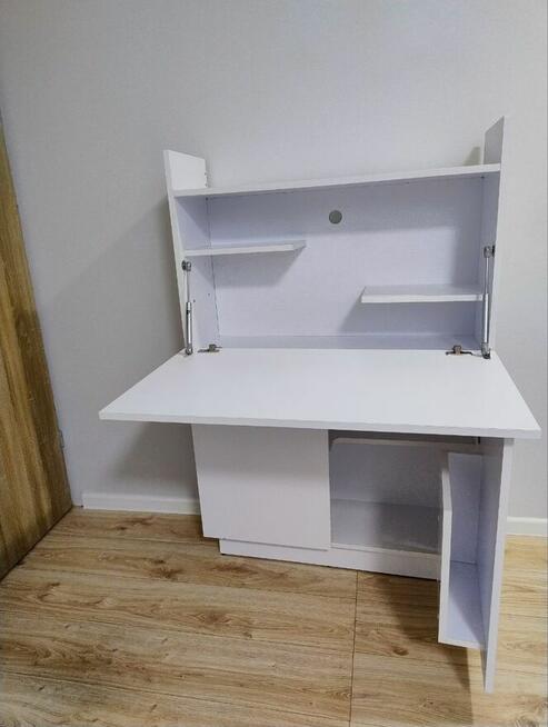 Rozkładane biurko z szafką