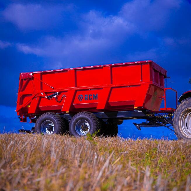 RCM CT2 przyczepa skorupowa budowlana