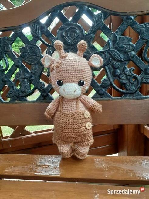 Żyrafa na szydełku