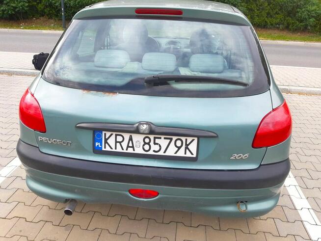 Sprzedam Peugeot 206 1.4 hatchback benzyna 2001 Kraków