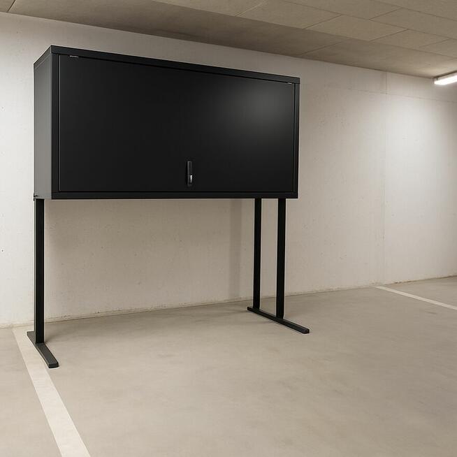 Box garażowy Szafa metalowa Solidpro TITAN - 2250 x 2100 x 9