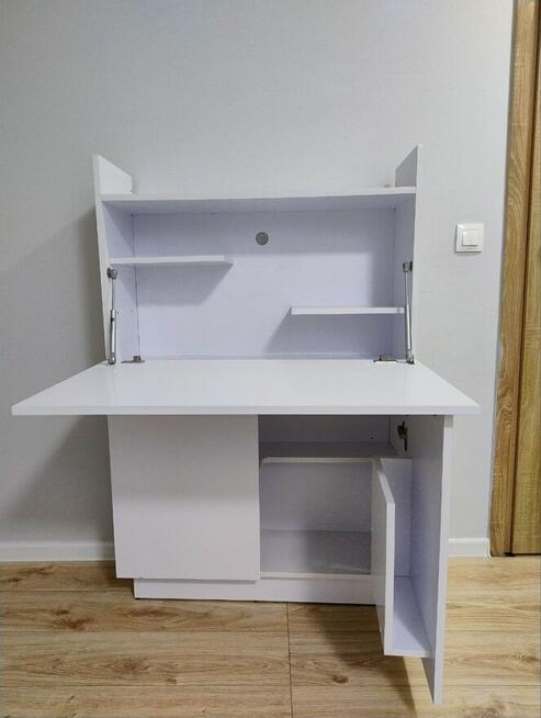 Rozkładane biurko z szafką