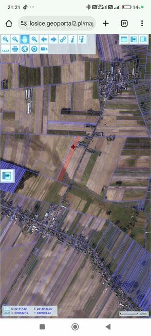 Sprzedam atrakcyjne pole rolne 2,58ha Pietrusy gmina Olszank