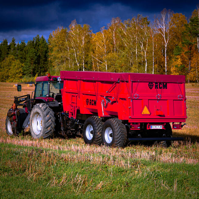 RCM CT2 przyczepa skorupowa budowlana