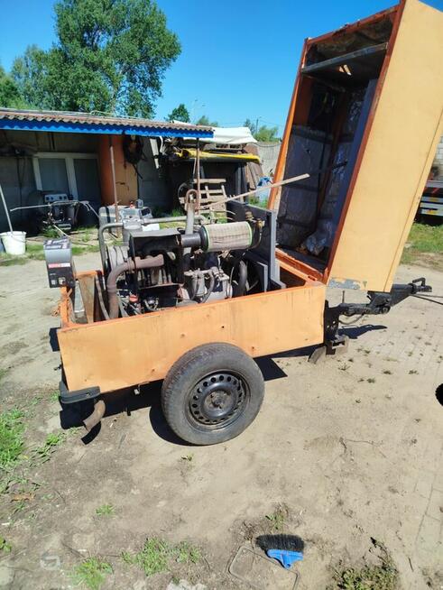 Piaskarka ze sprężarka