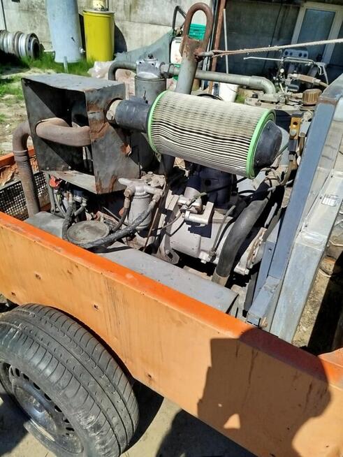 Piaskarka ze sprężarka