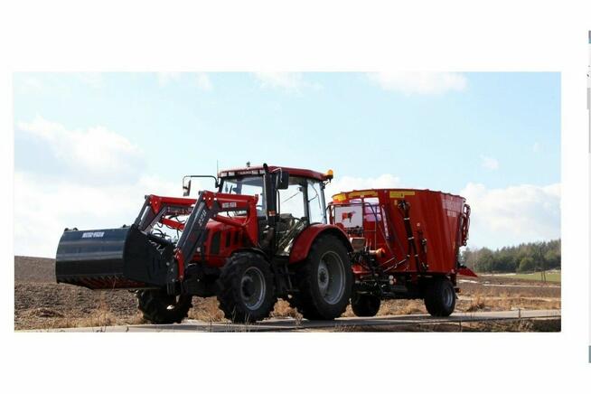 WÓZ PASZOWY JEDNOWIRNIKOWY METAL-FACH T659 BELMIX 8 m3