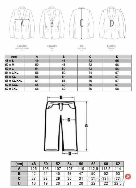 OPPOSUITS Garnitur męski z krawatem SMERFY bajka niebieski