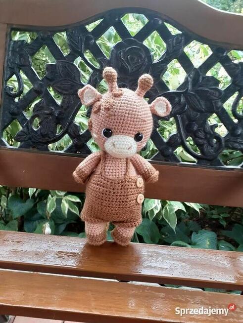 Żyrafa na szydełku