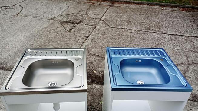 Zlewozmywak nakładany ze stali nierdzewnej zlew zlewy wpuszc