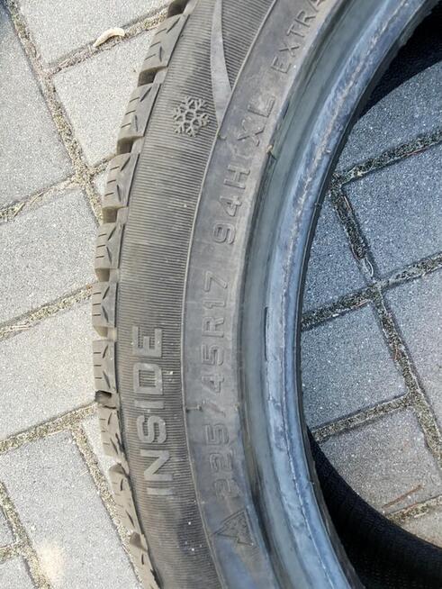 sprzedam komplet opon zimowych stan bardzo dobry