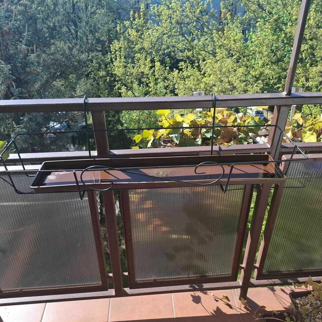 Uchwyt / Wieszak na Balkon Classic antracyt 85 cm.