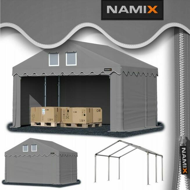 Namiot COMFORT 3x3 magazynowy handlowy garaż PVC 560g/m2