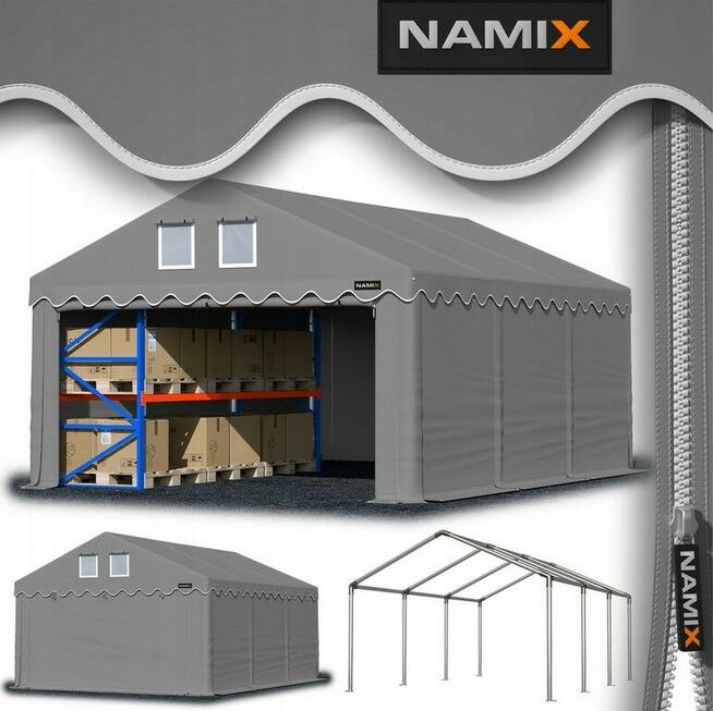 Namiot COMFORT 3x6 magazynowy handlowy garaż PVC 560g/m2