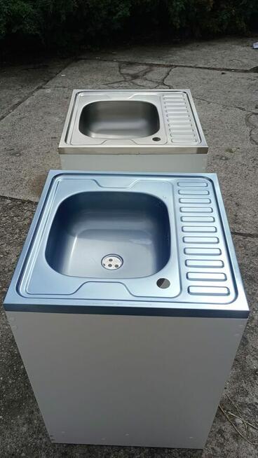 Zlewozmywak nakładany ze stali nierdzewnej zlew zlewy wpuszc