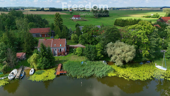 Kleszczewo - bliźniak z linią brzegową na swjm