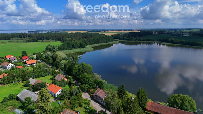 Kleszczewo - bliźniak z linią brzegową na swjm