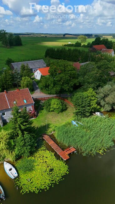 Kleszczewo - bliźniak z linią brzegową na swjm