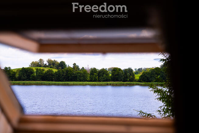 Kleszczewo - bliźniak z linią brzegową na swjm