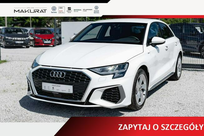 Audi A3 WD6908R#30 TFSI mHEV S Line S tronic Cz.park LED Salon PL VAT23%