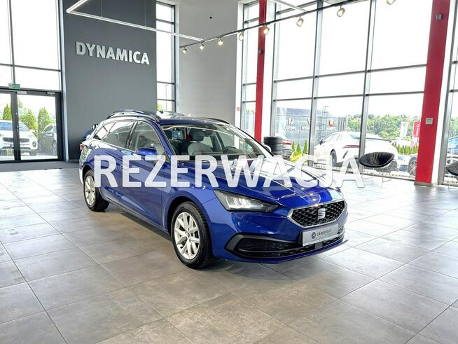 Seat Leon ST Style 1.5TSI 130KM M6 2021 r., salon PL, I właściciel, f-a VAT