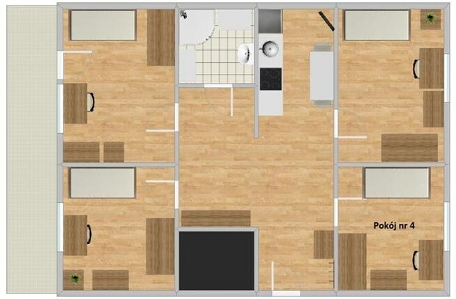 Pokój w świetnej lokalizacji, Internet, Nawojki 4