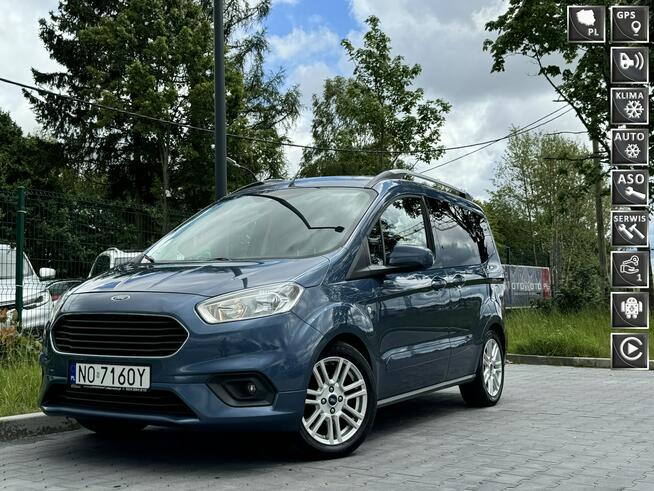 Ford Tourneo Courier 1.5 / 99KM Klimatronik Tempomat Alufelgi Tempomat Czujniki Parkowania