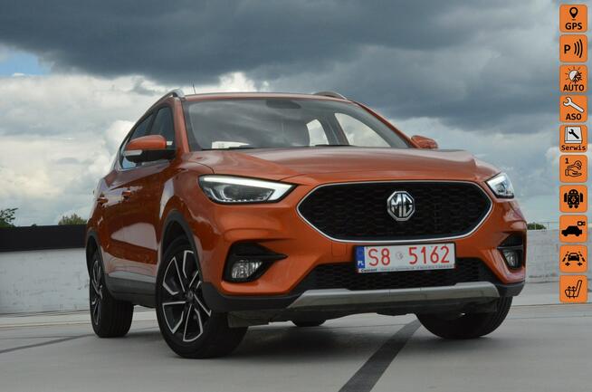 MG ZS 1.5i 106 KM Gwarancja/ LED/ Navi/ Skóra/ Grzania/ Kamera 360