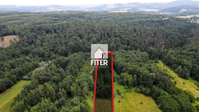 Działka budowlana Biesiadki gm. Gnojnik