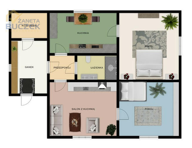 Dom Sochaczew, Wypalenisko