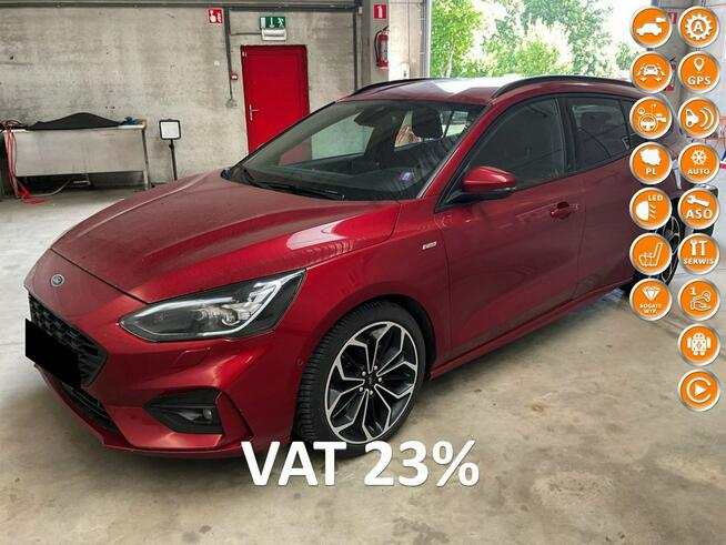 Focus ST LINE 2.0 TDCI 150km kamera FULL LED asystent NAVI serwis 2020