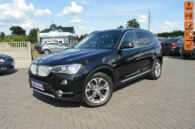 BMW X3 2.0D 100% bezwypadkowy Serwis Bi-Xenon LED Navi 182tys.km. Euro-6b