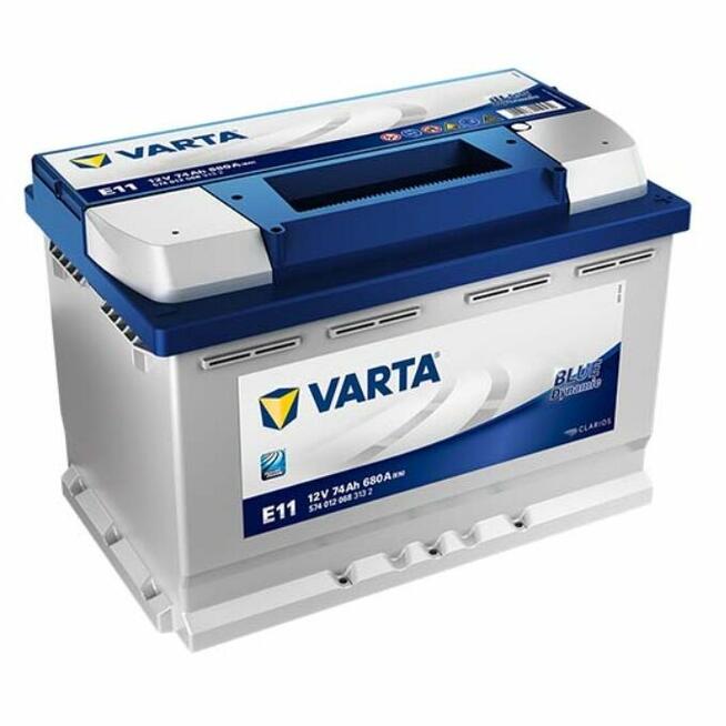 Akumulator VARTA Blue Dynamic E11 74Ah 680A EN