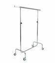 Wieszak metalowy na kółkach stojak wieszaki na ubrania do bi