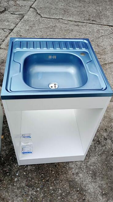 Zlewozmywak nakładany ze stali nierdzewnej zlew zlewy wpuszc