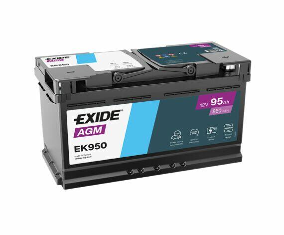 Akumulator Exide agm 95ah start stop