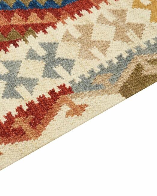 Dywan Kolorowy 200 x 300 cm Wełna Kilim