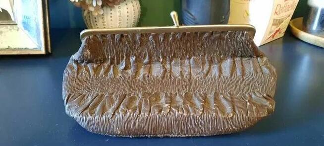 Portmonetka, portfel retro vintage PRL- real foto