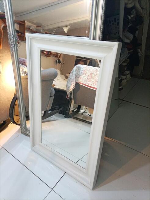 Lustro 60x90 w białej ramie Ikea Hemnes 20386